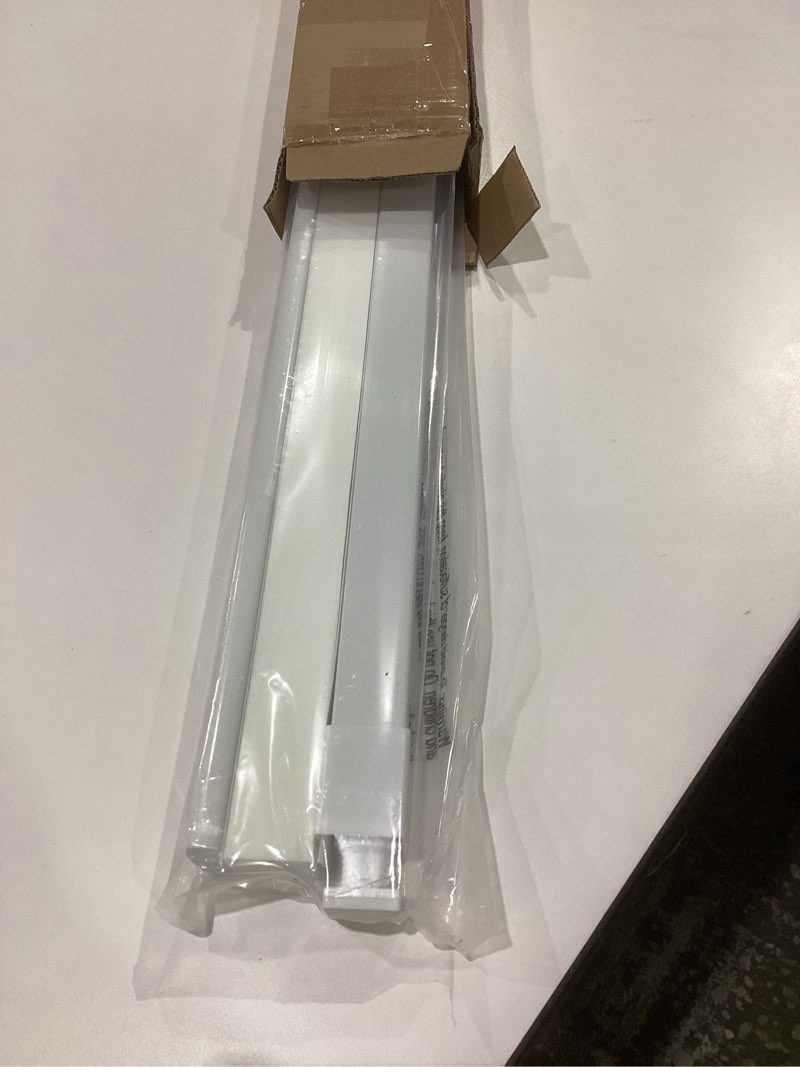 Condition photo showing New/Like New for LazBlinds Cordless Cellular Shades, No Tools No Drill Light Filtering Honeycomb Shades Pleated Blinds for Windows, 26.5'' W x 48'' H, White Light Filtering-white 26 1/2'' W x 48'' H