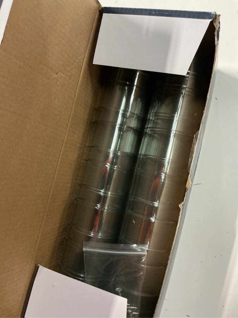 Condition photo showing New/Like New for clawjaw dog door replacement flaps, dog house flap-11.8" w x 4.1' l [2 pcs], plastic vinyl door strips for diy pet door - doghouse or kennel door flap, clear 11.8‘’*4.1?2 pcs?