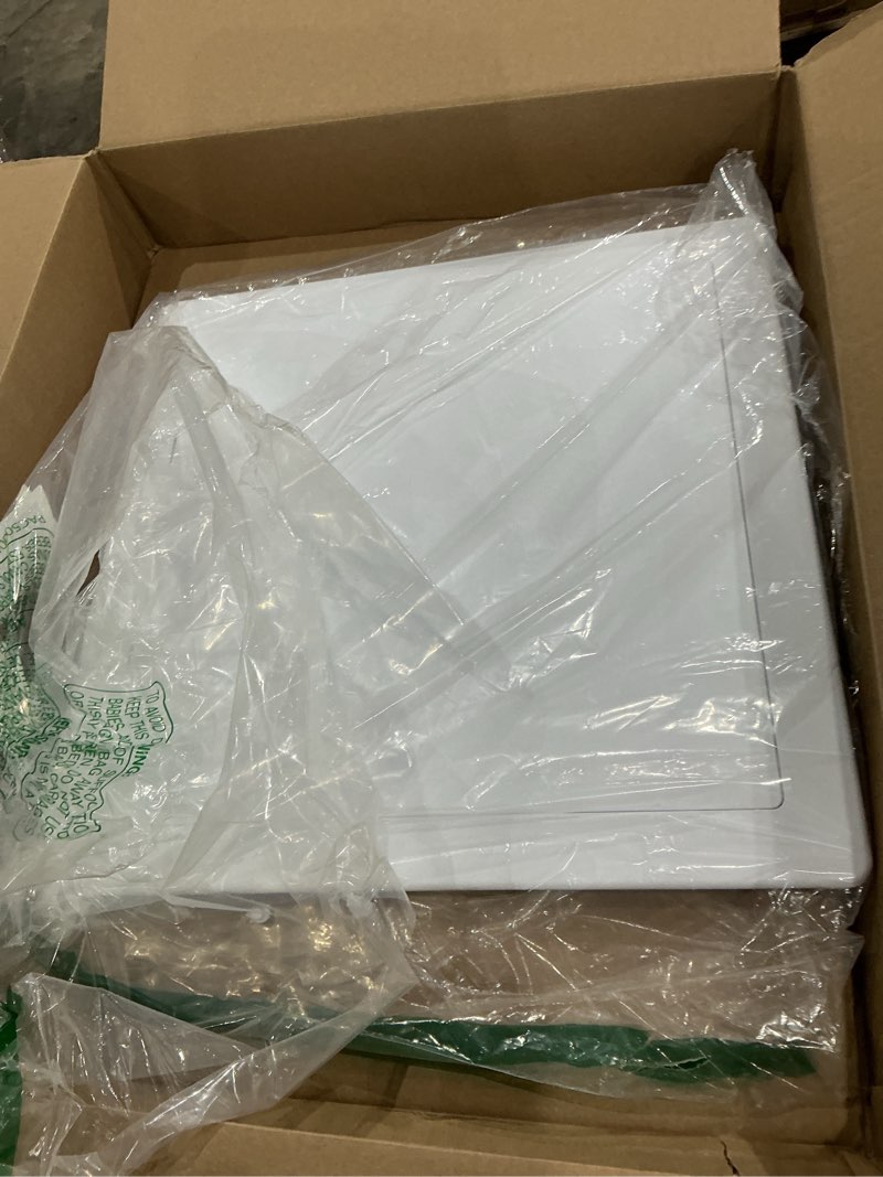 Condition photo showing Good Condition for plastic wall & ceiling access panel, 14 x 14 inch, reinforced hinged, removable, white