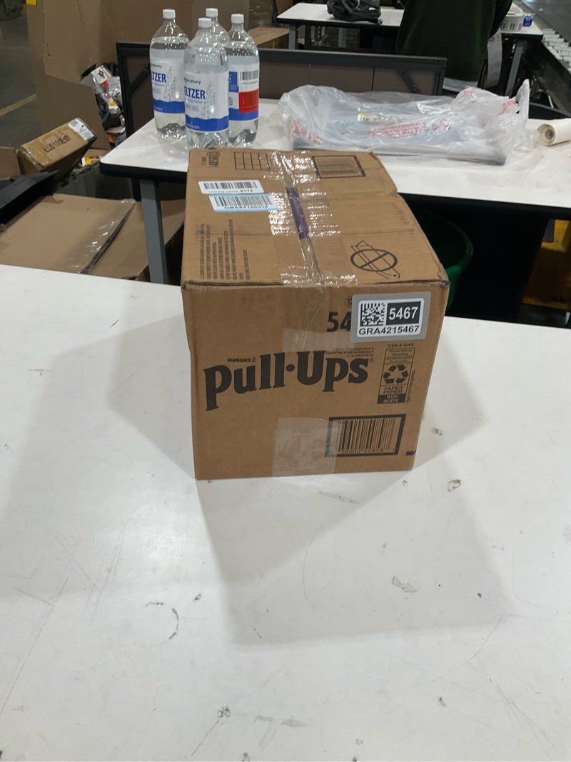 Condition photo showing New/Like New for pull-ups girls' potty training pants, size 5t-6t training underwear (46+ lbs), 80 count 5t-6t 80