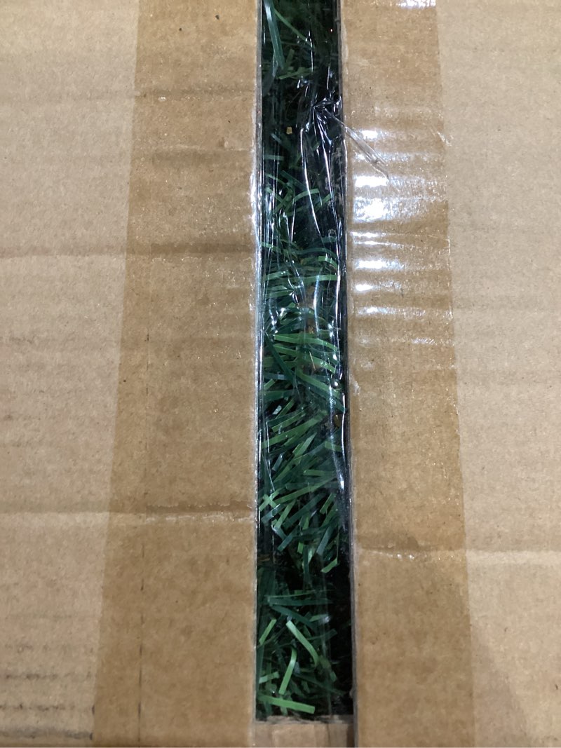 Condition photo showing New/Like New for HOYECHI Set of 2 Prelit Christmas Garlands - 9FT Each with 50 LED Lights & Red Berries, Battery Powered with 8 Lighting Modes, Holiday Garland for Stairs, Fireplace, Door Frame 2 Piece Dark Green