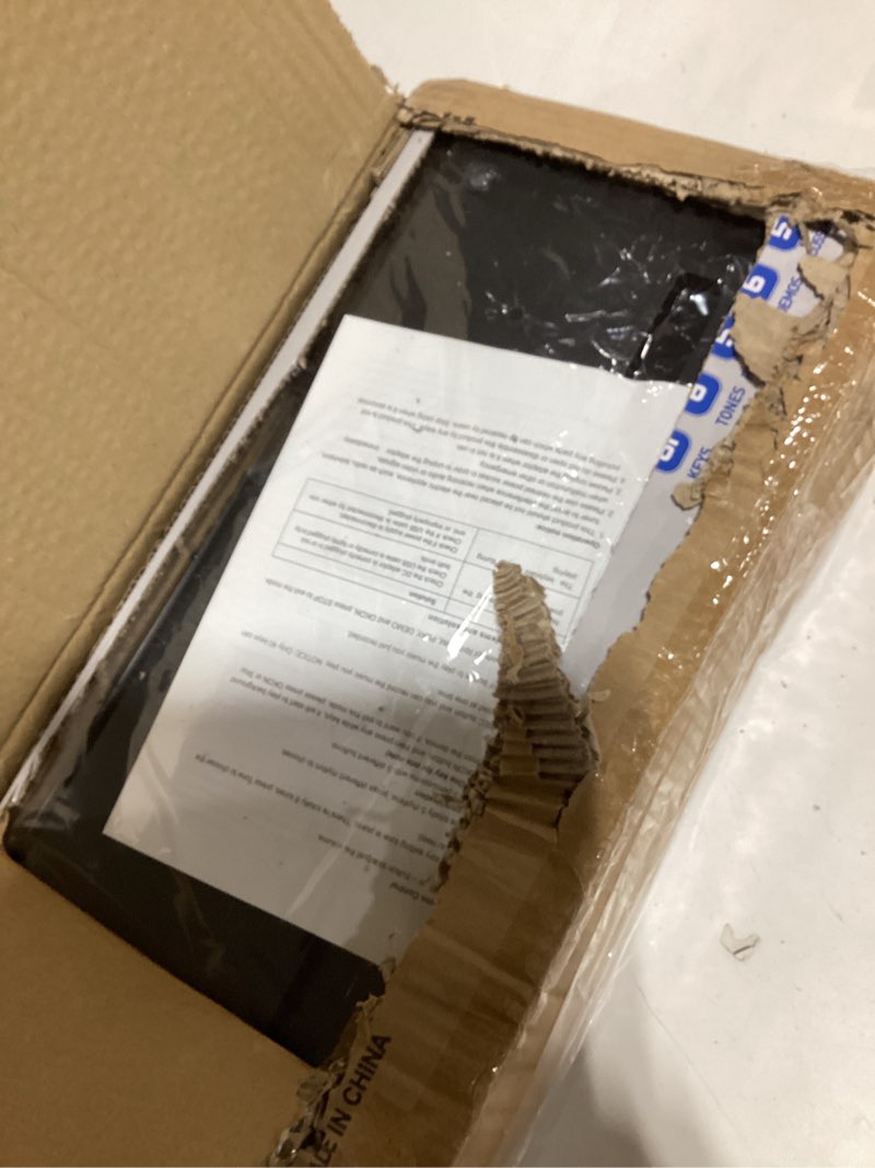 Condition photo showing As Is for 61 Keys Kids Piano Keyboard Toy with Mic – Portable Electronic Piano for 3 4 5 6 7 8 Girls Boys Beginners Birthday Xmas Gifts, Black