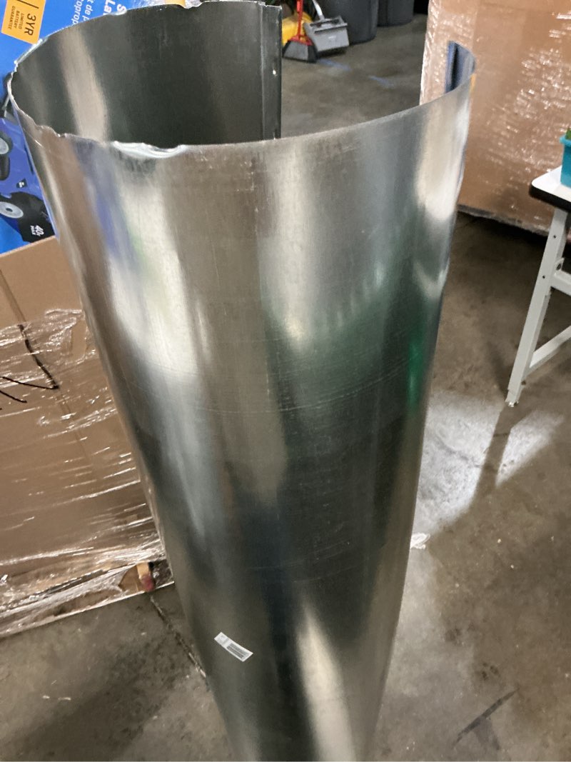 Condition photo showing Good Condition for imperial 8-in x 60-in 28 gauge galvanized steel round duct pipe