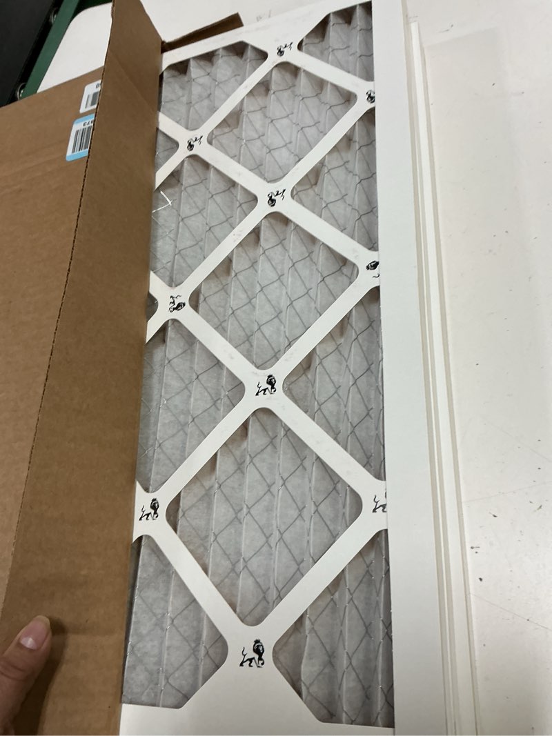 Condition photo showing Good Condition for fits 22x16 duct opening | steel return air grille by handua | vent cover grill for sidewall and ceiling | white | hvac cold air intake grille | outer dimensions: 23.75"w x 17.75" 1 22"w x 16"h [duct opening]