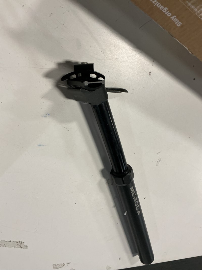 Condition photo showing As Is for (1 piece inly ) MEROCA Upgraded Speed Up 27.2mm/ Cable-Less Hydraulic Dropper Seatpost, 100mm/125mm Travel Dropper Post for MTB/E-Bike/Road Bike