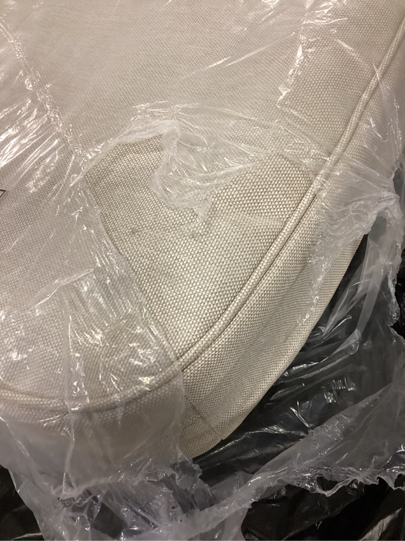 Condition photo showing As Is for outdoor chair cushions set of 4