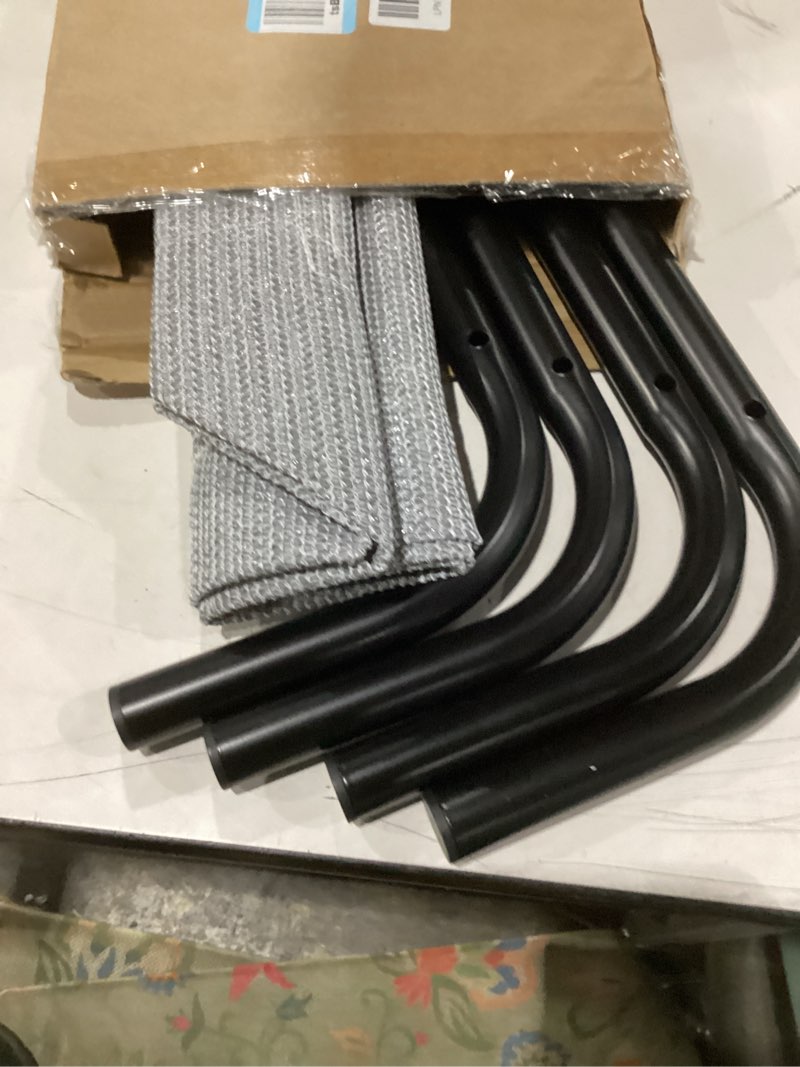 Condition photo showing New/Like New for Coolaroo Original Elevated Dog Bed - Breathable Off-The-Ground Pet Bed with Cooling Fabric, Joint Relief & Moisture-Resistant Fabric, 100% Recyclable, Easy Clean, Grey, Small Small Dog Bed Grey