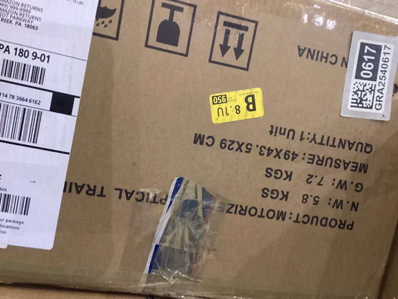 Condition photo showing New/Like New for Under Desk Elliptical Machine, Electric Elliptical Leg Exerciser for Seniors with 12 Adjustable, Portable Quiet Elliptical Exercise Machine, Seated Pedal Exerciser with Remote Control