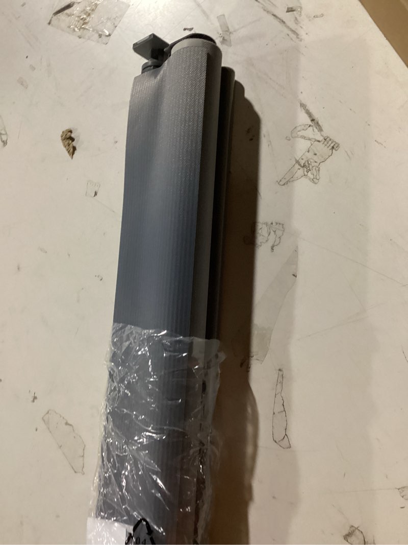 Condition photo showing Good Condition for aosky blackout roller shades cordless blinds for windows, free-stop shades with valance, thermal insulated fabric, uv protection, natural woven blinds for home and office (34" w x 72" h, black)