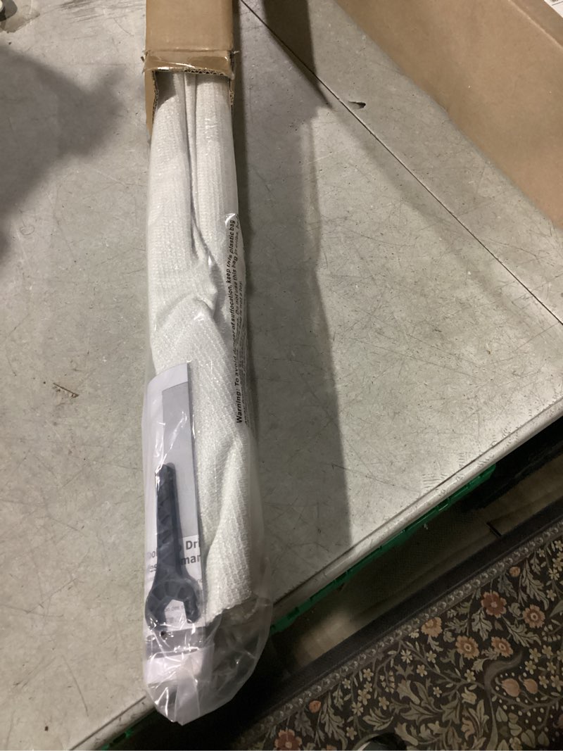 Condition photo showing New/Like New for No Drill Roman Shades for Windows No Tools Roman Shades, UV Protection, Thermal Insulation Roman Blinds, Easy to Install, Light Filtering-Beige Custom Size.