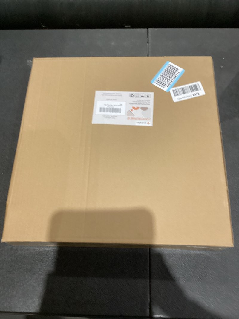 Condition photo showing New/Like New for upsimples 16x16 Picture Frame Set of 3, Made of High Definition Glass for 12x12 with Mat or 16x16 Without Mat, Wall and Tabletop Display Photo Frames, Black Black 16x16