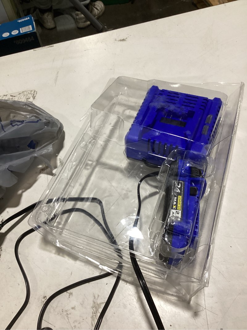 Condition photo showing Good Condition for kobalt 24 -volt 1 -pack lithium-ion ( 2 ah battery and charger )
