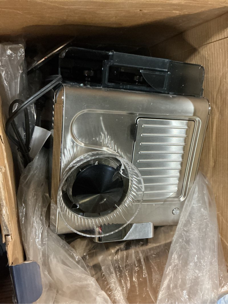 Condition photo showing As Is for de'longhi la specialista touch espresso machine with grinder & milk frother – cold brew & iced coffee maker, burr grinder, 10 drink presets, compact bean to cup, award-winning italian design