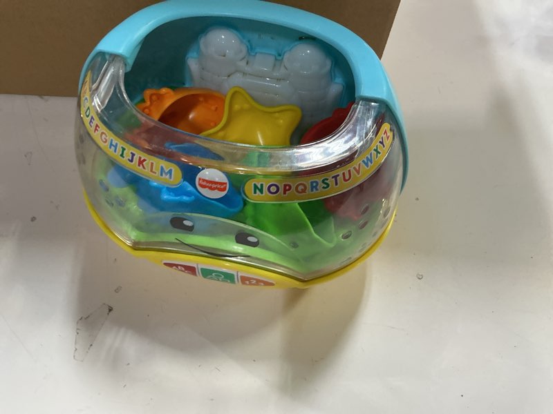 Condition photo showing As Is for Fisher-Price Baby & Toddler Toy Laugh & Learn Magical Lights Fishbowl with Smart Stages Learning Content for Infants Ages 6+ Months