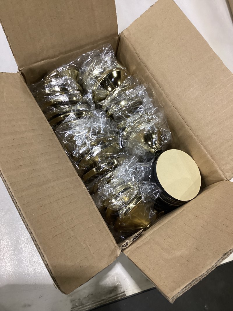 Condition photo showing Good Condition for Gold Candle Holders Set -30pcs Taper Candle Holder for Candlesticks, Tall Metal Candlestick Holders for Table Centerpiece, Home Decor, Fits 3/4 Inch Thick Candles (Gold, 10 Sets(30 Pcs)) Gold 10 Sets(30 Pcs)