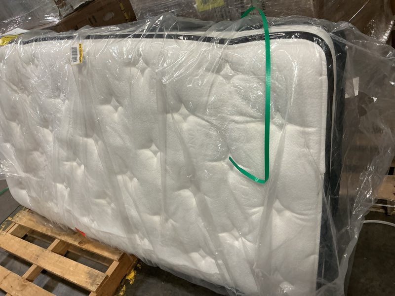Condition photo showing As Is for comfortable sleep mattress, twin 