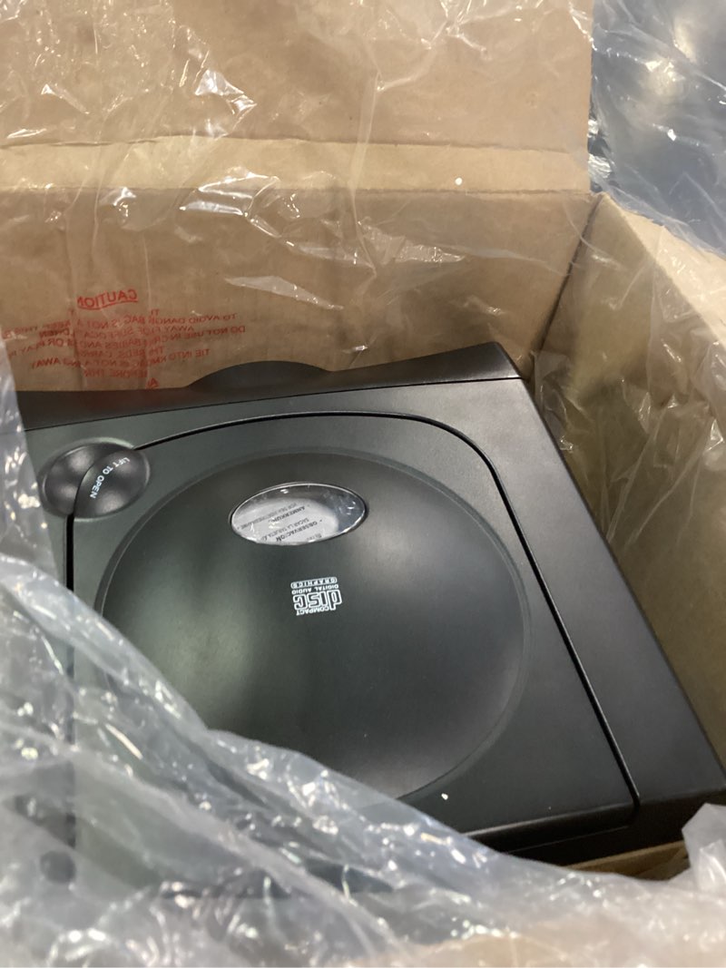 Condition photo showing Good Condition for Singing Machine Karaoke Machine for Kids and Adults with Wired Microphone - Built-In Speaker with LED Disco Lights - Wireless Bluetooth, CD+G & USB Connectivity - Black [Amazon Exclusive] Black Home Karaoke