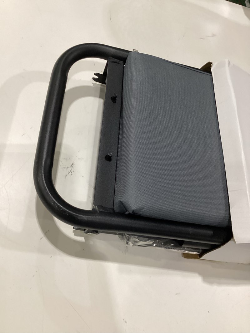 Condition photo showing Good Condition for garden kneeler and seat with upgraded wide & 3" thick kneeling pad, heavy duty garden stool with 2 large tool bags, portable bench for weeding, gardening gifts for women, men, seniors, grey