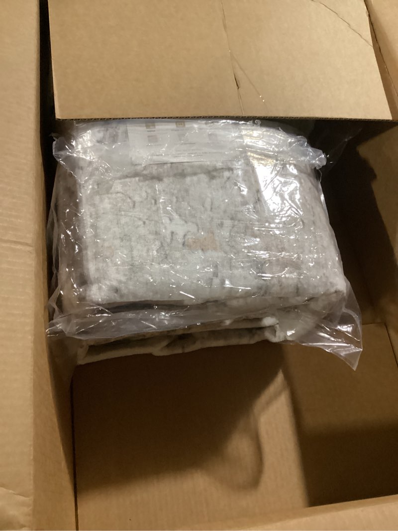 Condition photo showing Good Condition for carpelux 8x10 area rugs for living room, abstract neutral large washable rug, indoor soft non-slip floor carpet for bedroom dining room home decor, brown/grey 8' x 10' (rectangular) brown/grey