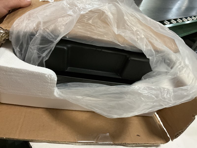 Condition photo showing As Is for vibration plate exercise machine,vibration plate for lymphatic drainage power vibration plate machine support 450 lbs 250 adjustable speeds,vibrating plate shake plate weight loss black