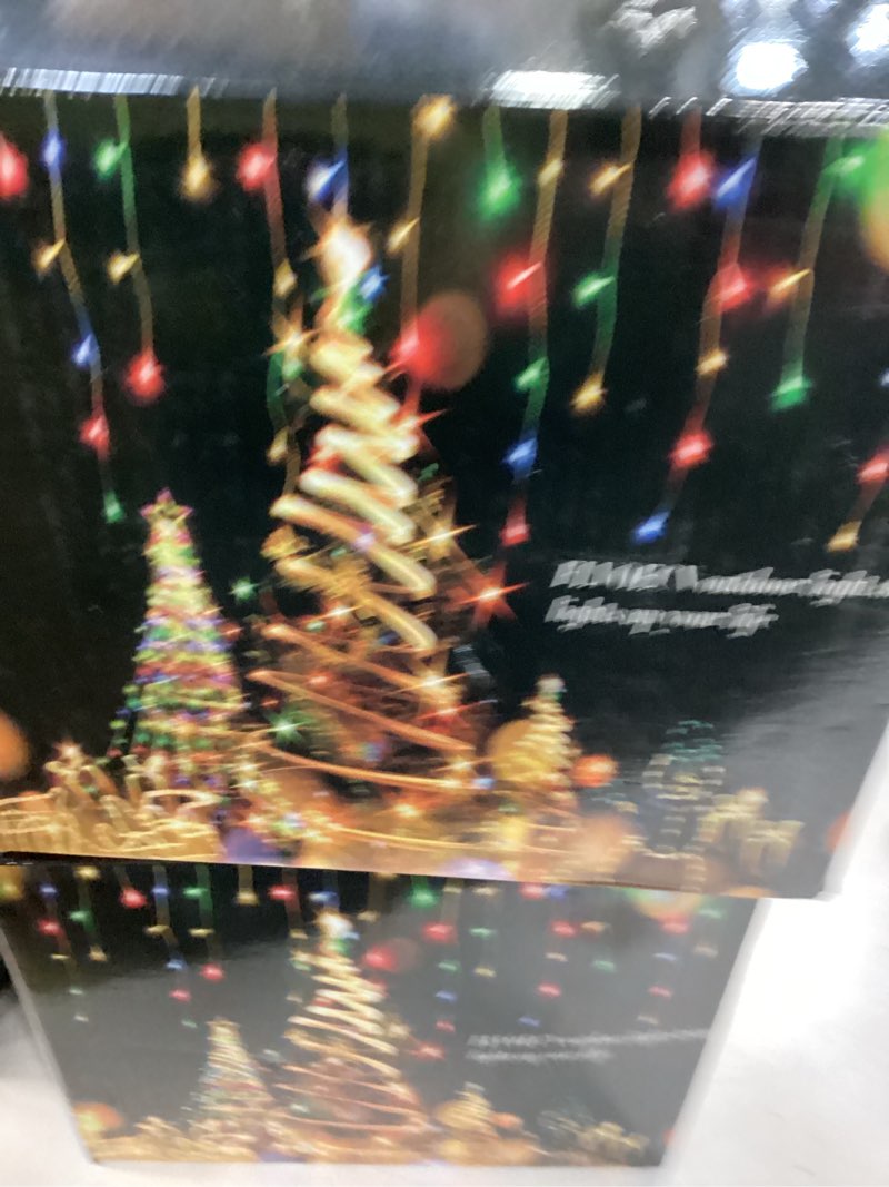 Condition photo showing Good Condition for Outdoor Fairy Lights Waterproof, Plug in String Lights with 8 Modes Timer, 392Ft 1200 Twinkle LED Outdoor & Indoor Decor for Girl's Bedroom/Garden/Patio/Yard/Wedding/Holiday Party Blue 392Ft 1200LED