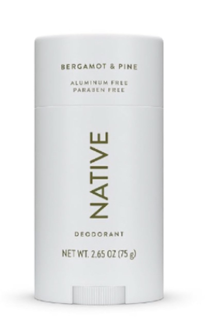 Native Deodorant Contains Naturally Derived Ingredients, 72 Hour Odor Control | Seasonal Scents, Aluminum Free with Baking Soda | Bergamot and pine, Juniper and Genseng , Candy shop - Variety 2 pk