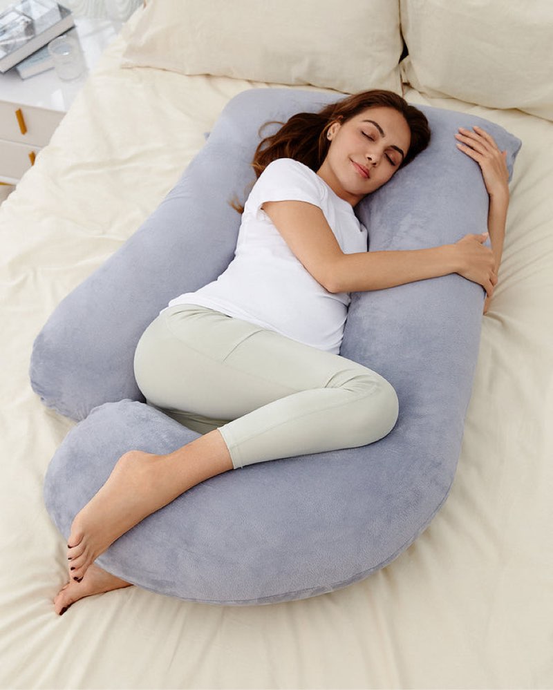 huggable - u shaped maternity body pillow