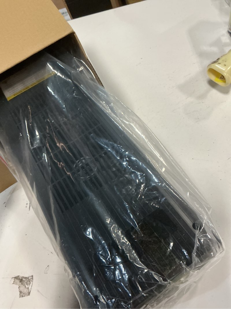 Condition photo showing Good Condition for Sendowtek Indoor Space Heater with Remote, 1500W Portable 15.5" Tall Digital Thermostat 70° Oscillation, 12H Timer 3 Level Temp, Tip-over Protection Electric Fan Heater for Home Office Desk Bedroom