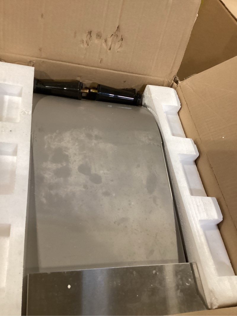 Condition photo showing New/Like New for johakyu commercial conveyor toaster, 300 slices/hour heavy duty stainless steel toaster for buns, bagels & bread, restaurant grade with cleaning accessories
