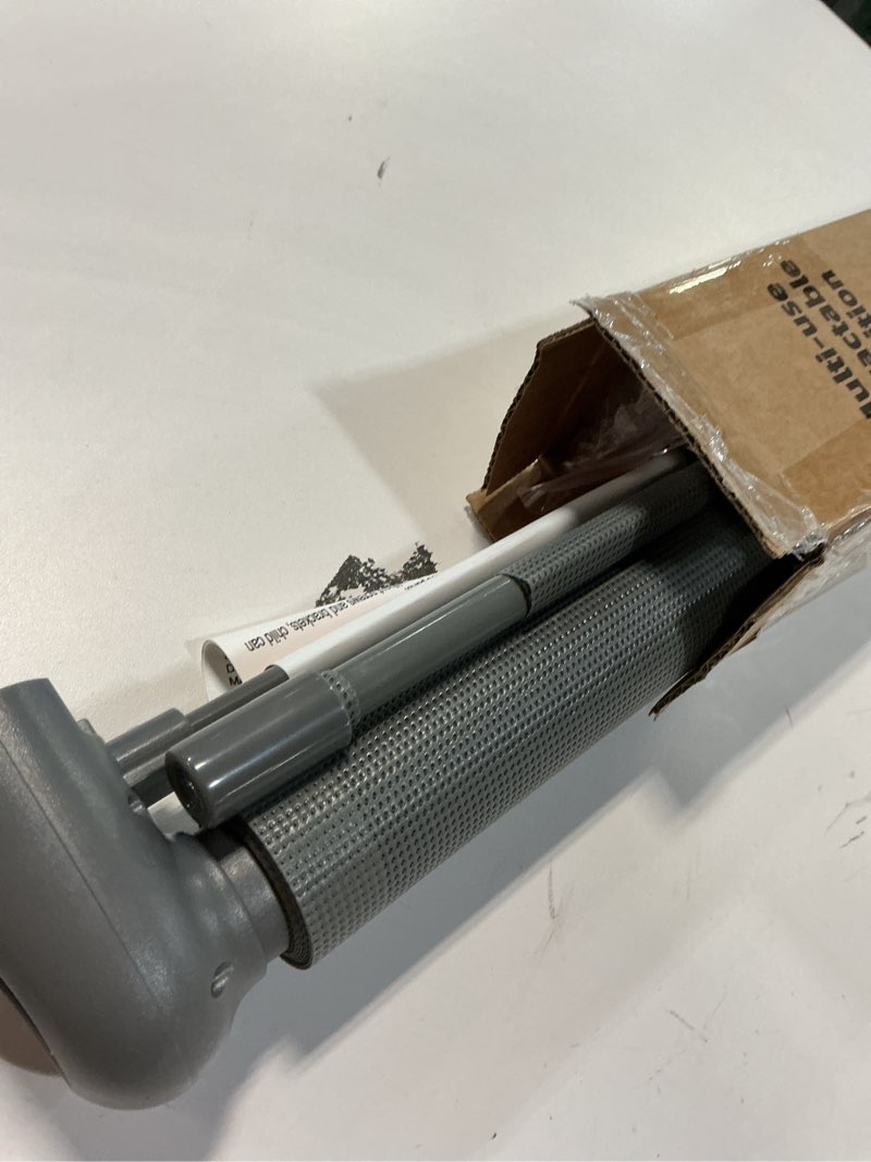 Condition photo showing Good Condition for Retractable Baby Gates for Doorways, Mesh Dog Gate for Stairs, Pet Gate Indoor, Extends to 55" Wide 33" Tall, Safety Toddlers Gates for Hallways, Indoor & Outdoor Use, Gray Gray 33'' Tall x 55'' Wide