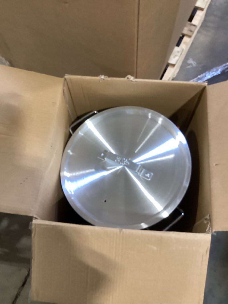 Condition photo showing As Is for Camp Chef 30-Quart 20-lb. cylinder Electronic Ignition Gas Turkey Fryer. INCOMPLETE 