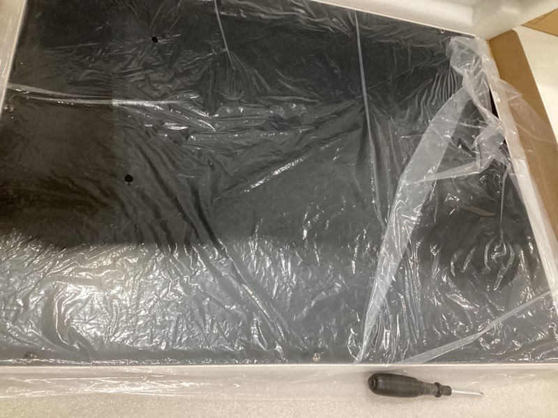 Condition photo showing New/Like New for ROLOVE Vanity Mirror with Lights 22"x18", Lighted Makeup Mirror with 10X Magnification, Smart Touch 3 Colors Dimmable, 360° Rotation, Women Gift, Dresser Mount, Bathroom (White)