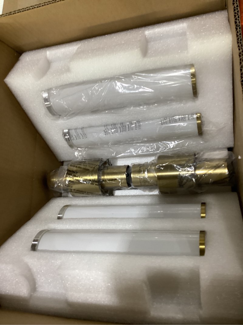 Condition photo showing Good Condition for gold battery operated wall sconces set of 2, rechargeable wall lights with remote control, 20 inch modern wireless wall lamp for bedroom, living room (bulbs included) gold ? white shade