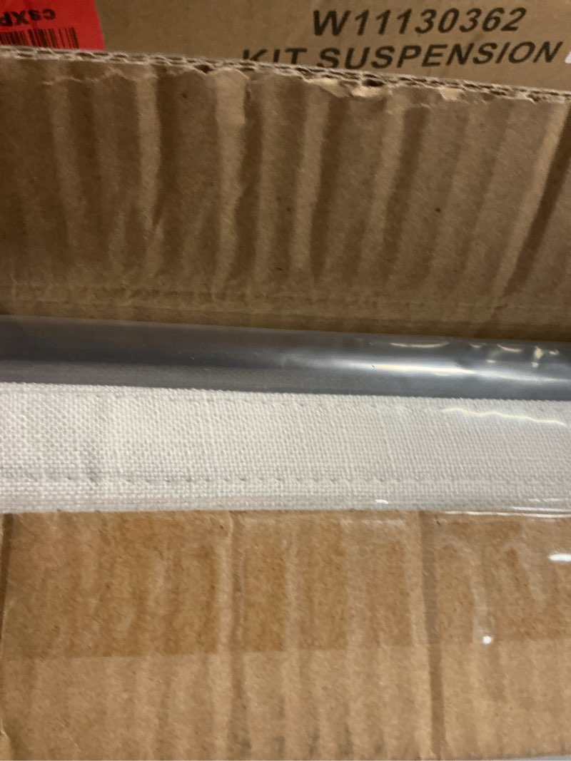 Condition photo showing Good Condition for LazBlinds No Tools No Drill Cordless Roman Shades for Windows, Blackout Thermal Insulated UV Blocking Window Blinds, Lightweight Fabric Blinds for Indoor Windows, 20" W x 60" H, Blackout - White White 20" W x 60" H