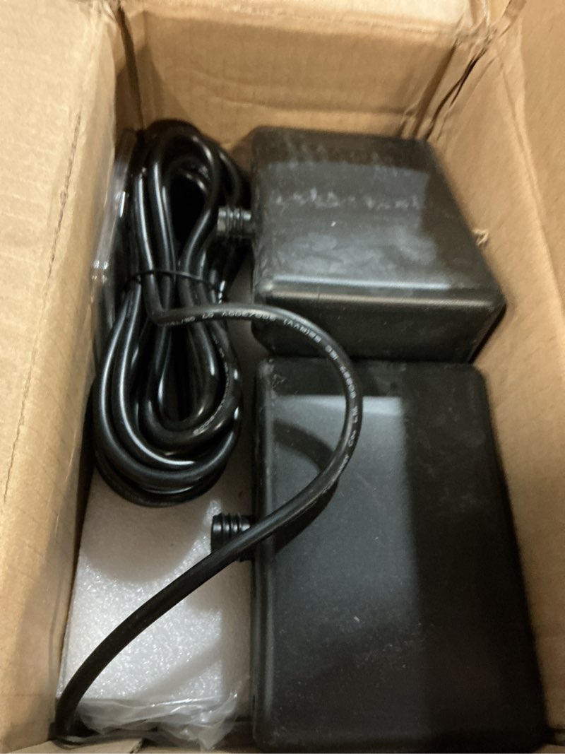 Condition photo showing Good Condition for Upgrade Ultrasonic Fogger 6 Head with Buoy, Ultrasonic Mist Maker 5000ml/H, Mist Maker Fogger 200W, IP67 Waterproof Power Supply, Perfect for Pond, Greenhouse, Rockery, Halloween Decoration