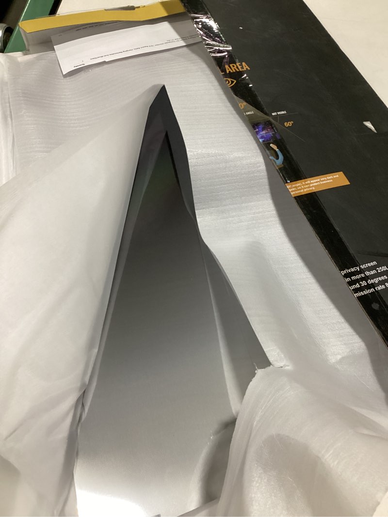 Condition photo showing New/Like New for 2pack magnetic 21.5 inch privacy screen for computer monitor 16:9 aspect ratio, hanging removable anti-blue/glare protector film, anti spy desktop security private filter 21.5in 21.5 inch 16:9 2pack
