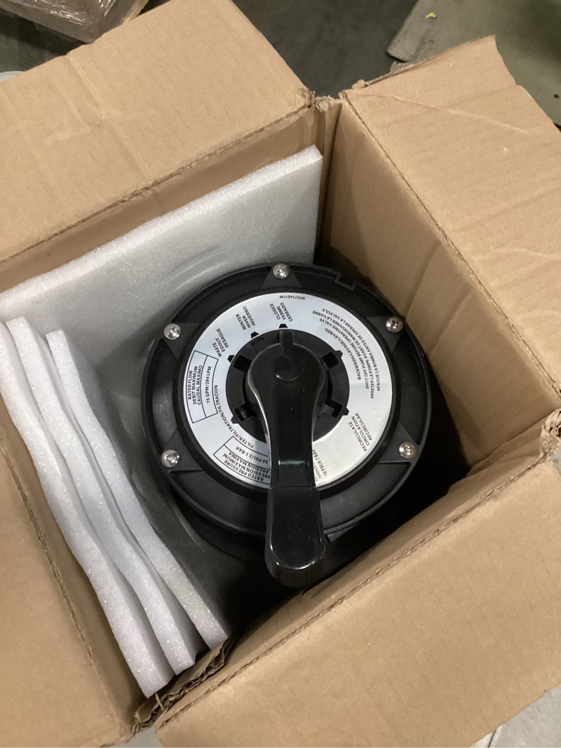 Condition photo showing New/Like New for bonbo sp0714t variflo top-mount control valve 1-1/2" fip 7-position multiport valve for hayward above ground pro or vl series sand filter