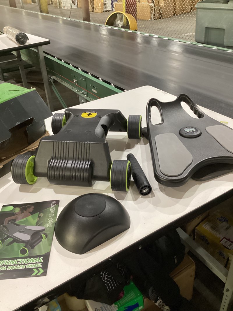 Ab Roller Wheel, Automatic Rebound Abdominal Exercise Roller for Men and Women