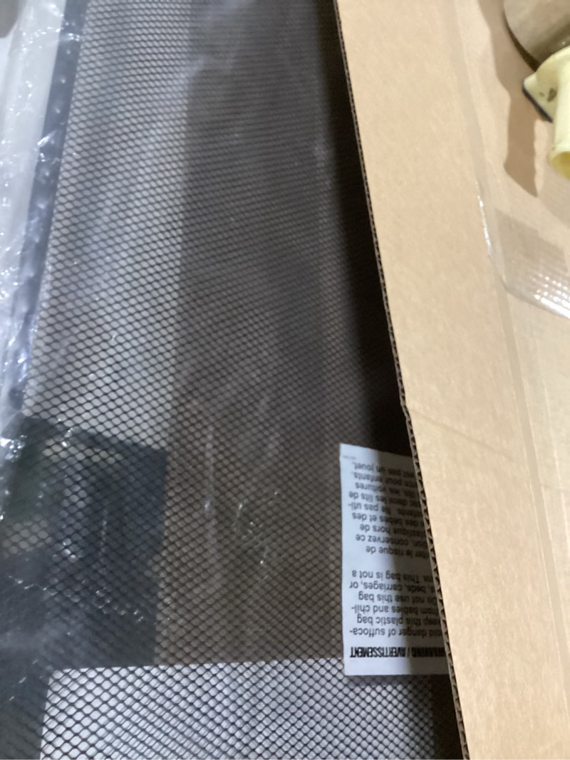 Condition photo showing Good Condition for prime-line pl 15942 sliding patio door grill, 48 in. width, bronze finish (single pack)