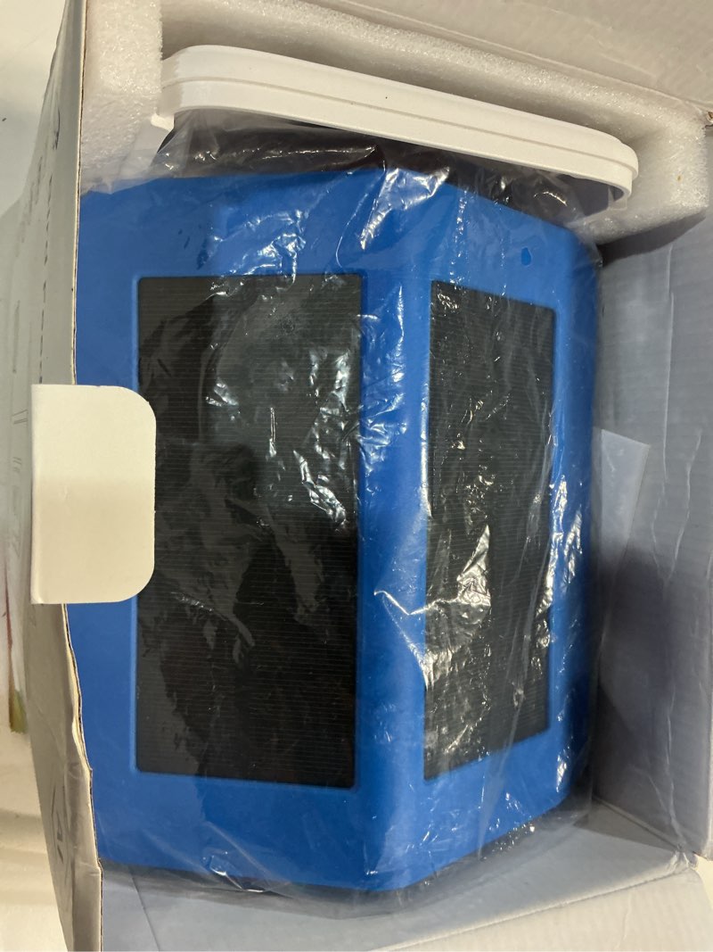 Condition photo showing Good Condition for smart bird feeder with camera 2.5k qhd, ai identify 16000+ birds, auto-capture & motion detection, ip65 waterproof, 5w solar panel, 140° field of view, bird watching gift blue-01