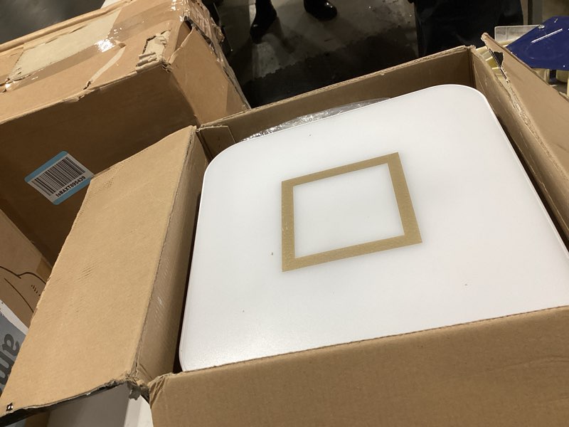 Condition photo showing Good Condition for fitop bathroom fan with light,110cfm 1.0 sones 1200lm led light 3000k/4000k/5000k selectable,120v 43w quiet bathroom ventilation exhaust fan for shower/restroom/office/home(gold) golden