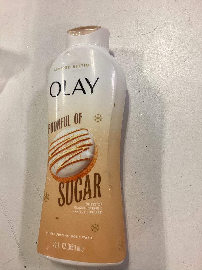 Condition photo showing New/Like New for Moisturizing Body Wash, Spoonful of Sugar Scent, Hydrating Formula Limited Edition, 22 fl oz
