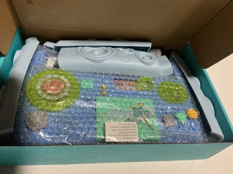 Condition photo showing Good Condition for Baby DJ Table for Toddlers 1-3, Baby Musical Piano Toys 6-9-12-18 Months Toddler Activity Learning DJ Mixing Table with Music & Light Educational Toys for 1 Year Old Boy Girl Christmas Birthday Gifts