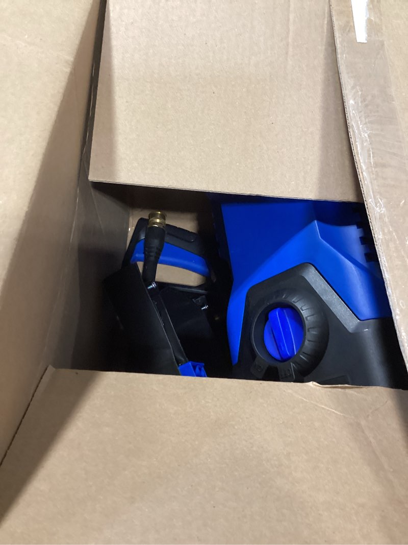 Condition photo showing Good Condition for pressure washer, 2026 upgraded power washer with no-bend 360° nozzle, pressure washer foam cannon & 4-nozzle set, portable pressure washer for cars & undercarriage cleaning vehicles