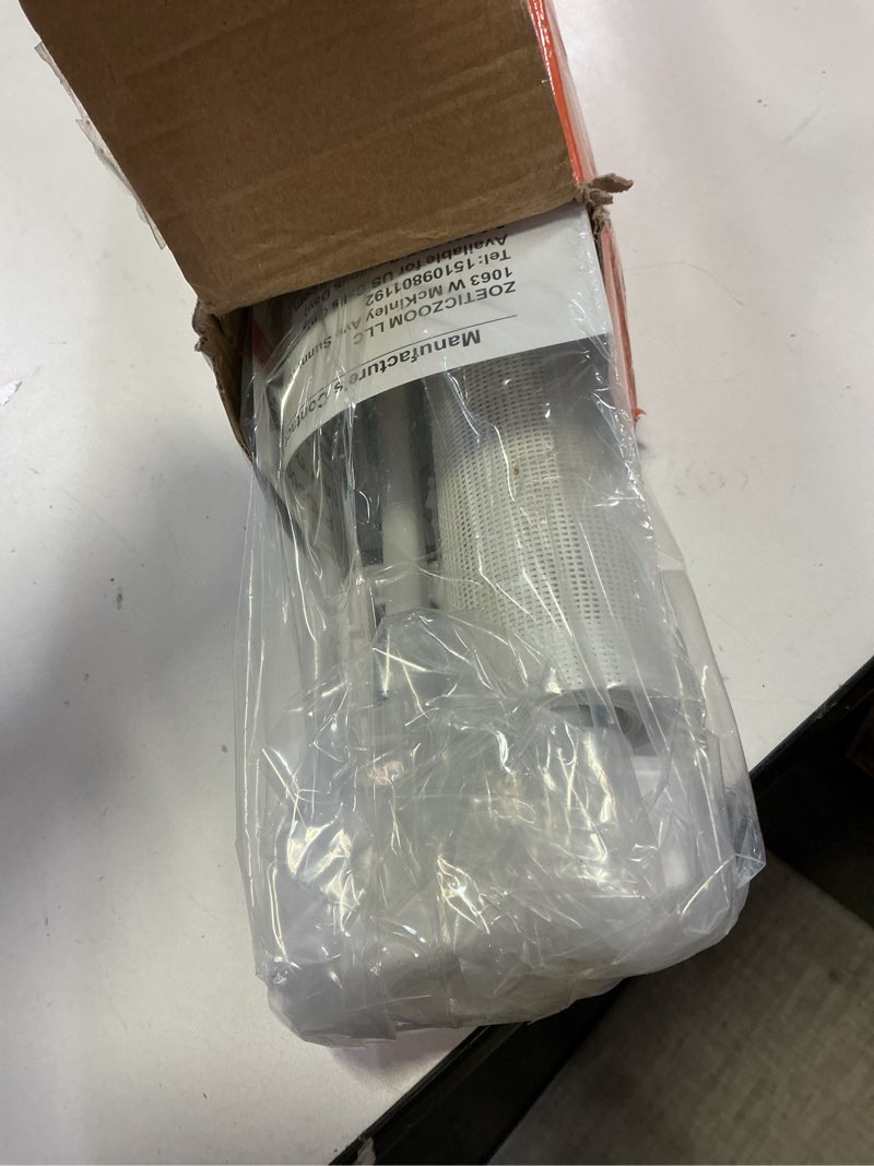 Condition photo showing Good Condition for Reinforced 42” Extra Tall Retractable Dog Gate for Doorways 60” Wide Mesh Baby Gate, Tall Baby Gates for Stairs with Rods to Prevent Crawling Through Retractable Pet Gate Indoor Outdoor, White White Reinforced 42" Tall x 60" Wide