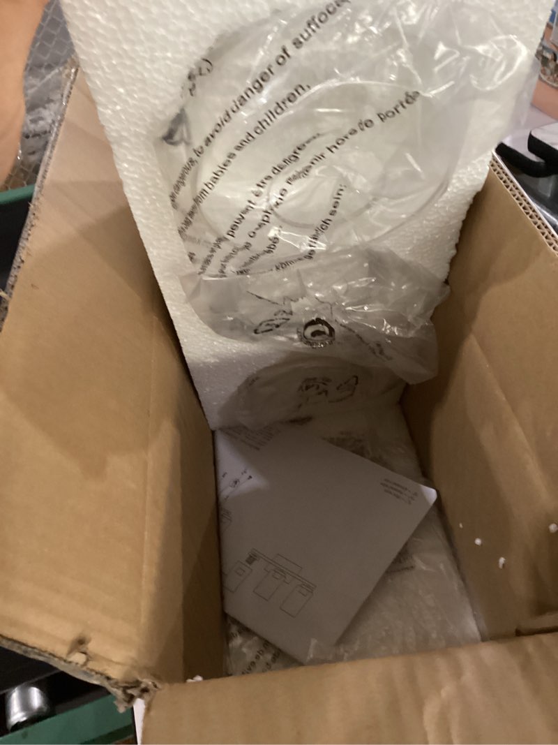 Condition photo showing New/Like New for (not tested)3-light bathroom vanity light, modern brushed gold wall lights with clear glass shades, bathroom wall sconce lamp for mirror living room bedroom hallway 3 light gold-small
