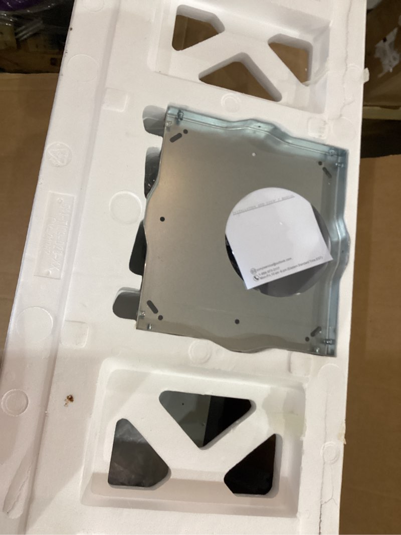Condition photo showing As Is for joeaonz island range hood 30 inch 700 cfm gesture & touch control ceiling mount stainless steel kitc