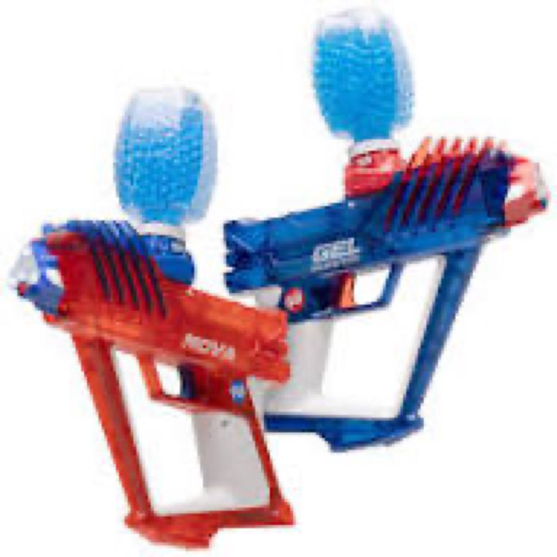 Gel Blaster Nova Double Blast 2 Player Pack (Red & Blue)