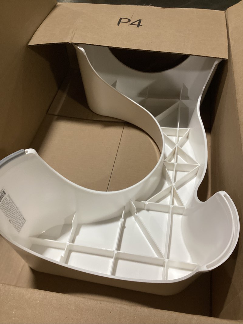 Condition photo showing As Is for squatty potty the original bathroom toilet stool, 7 inch height, white white 7 inch