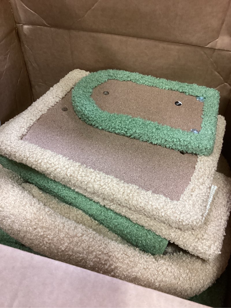 Condition photo showing As Is for PETEPELA Cactus Cat Tree for Indoor Cats, 32'' Small Cat Tower Cat Condo with Sisal Scratching Ramp, Cozy Hammock and Removable Top Bed Perch for Kittens, Green Scratching Tree Green